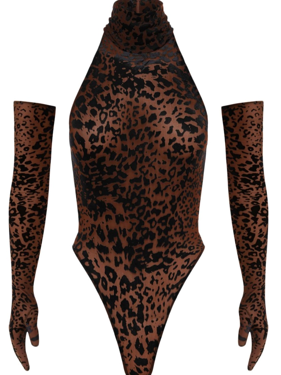 bodysuit Women Versace leopard-print 0711